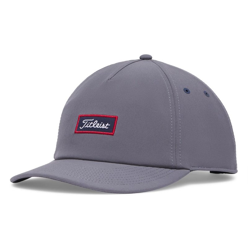 Titleist Santa Cruz Kickback heren cap, washed indigo/navy/crimson