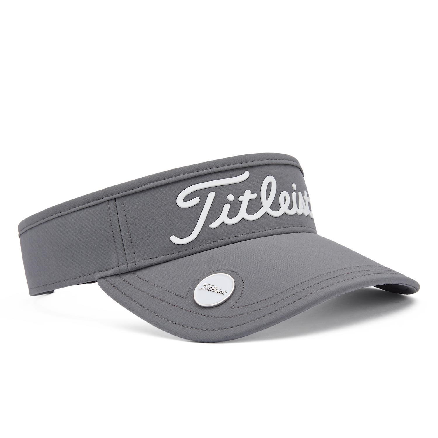 Titleist Players Ball Marker unisex klep, houtskool/wit