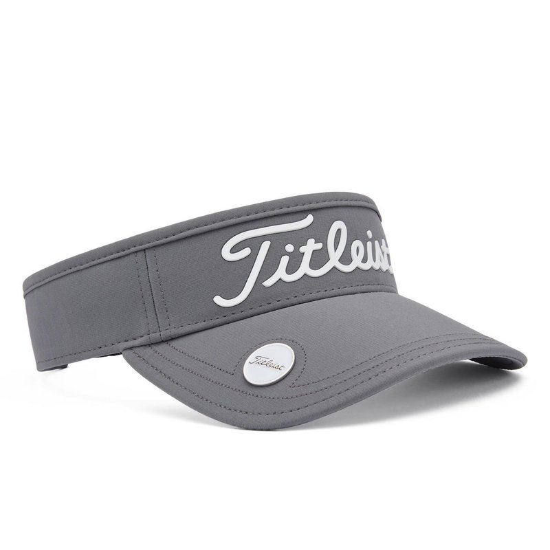 Titleist Players Ball Marker unisex klep, houtskool/wit