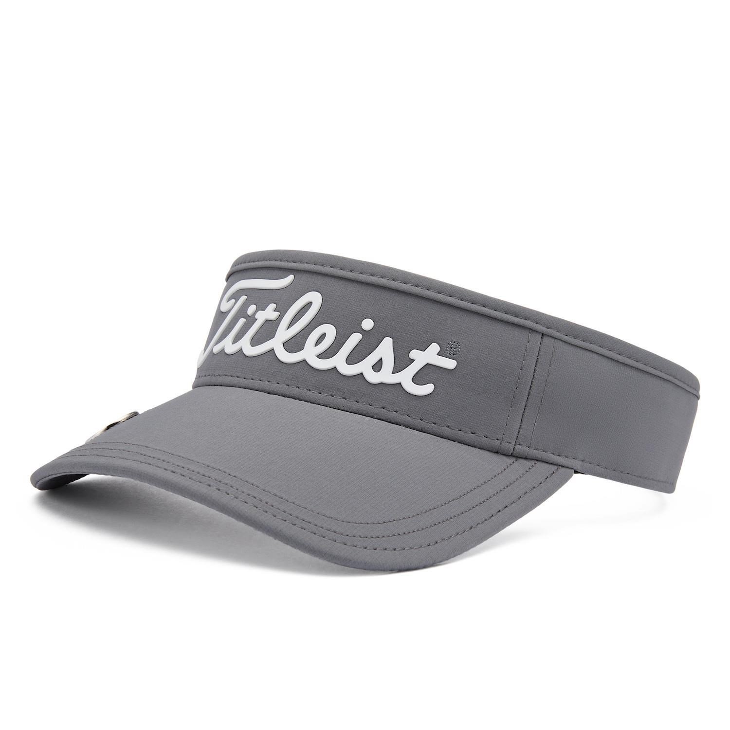 Titleist Players Ball Marker unisex klep, houtskool/wit