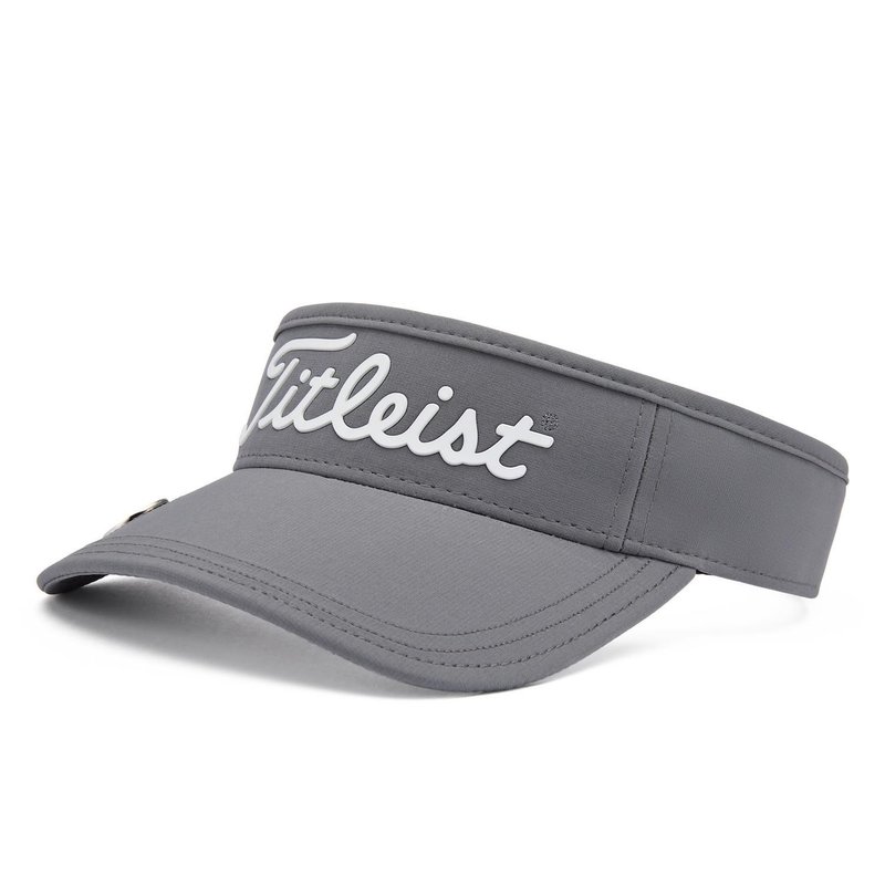 Titleist Players Ball Marker unisex klep, houtskool/wit