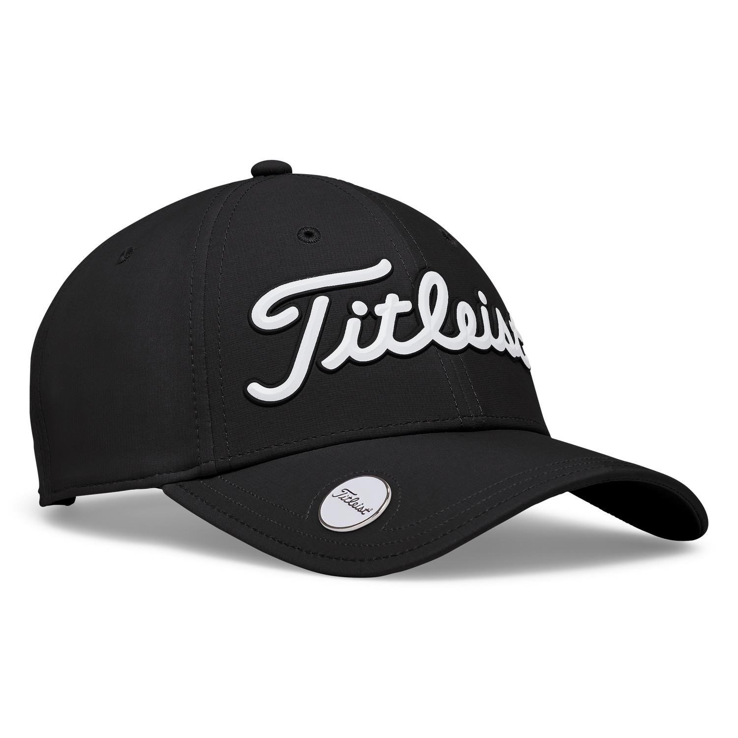 Titleist Players Ball Marker dames cap, zwart/wit