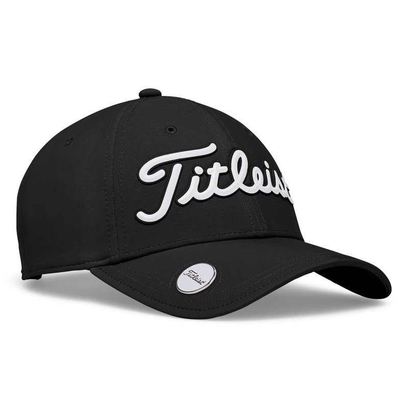 Titleist Players Ball Marker dames cap, zwart/wit
