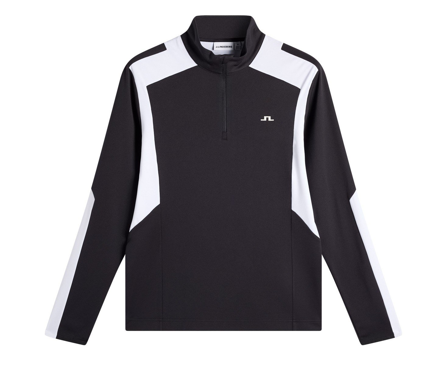 J.Lindeberg Lukas Quarter Zip heren sweatshirt, zwart