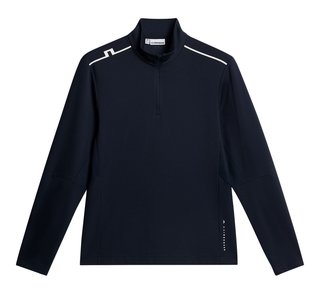 J.Lindeberg Leon Quarter Zip heren sweater, JL Navy