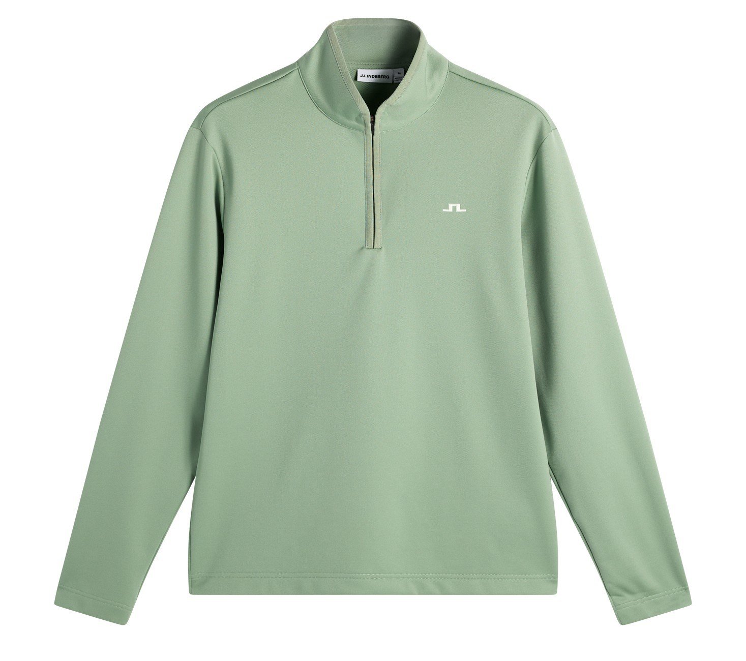 J.Lindeberg Clide Quarter Zip Mid Layer heren sweatshirt, hedge green