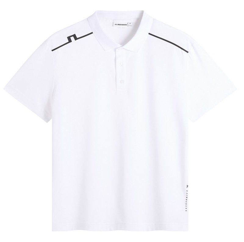 J.Lindeberg Lionel heren polo, wit