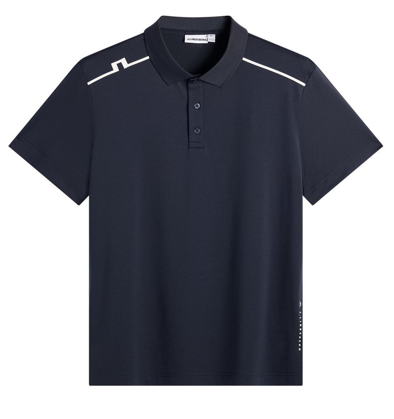 J.Lindeberg Lionel heren polo, JL Navy