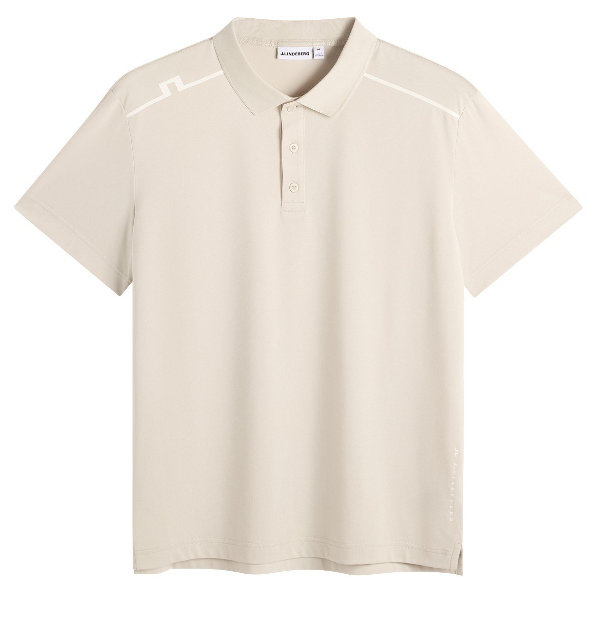 J.Lindeberg Lionel heren polo, moonbeam