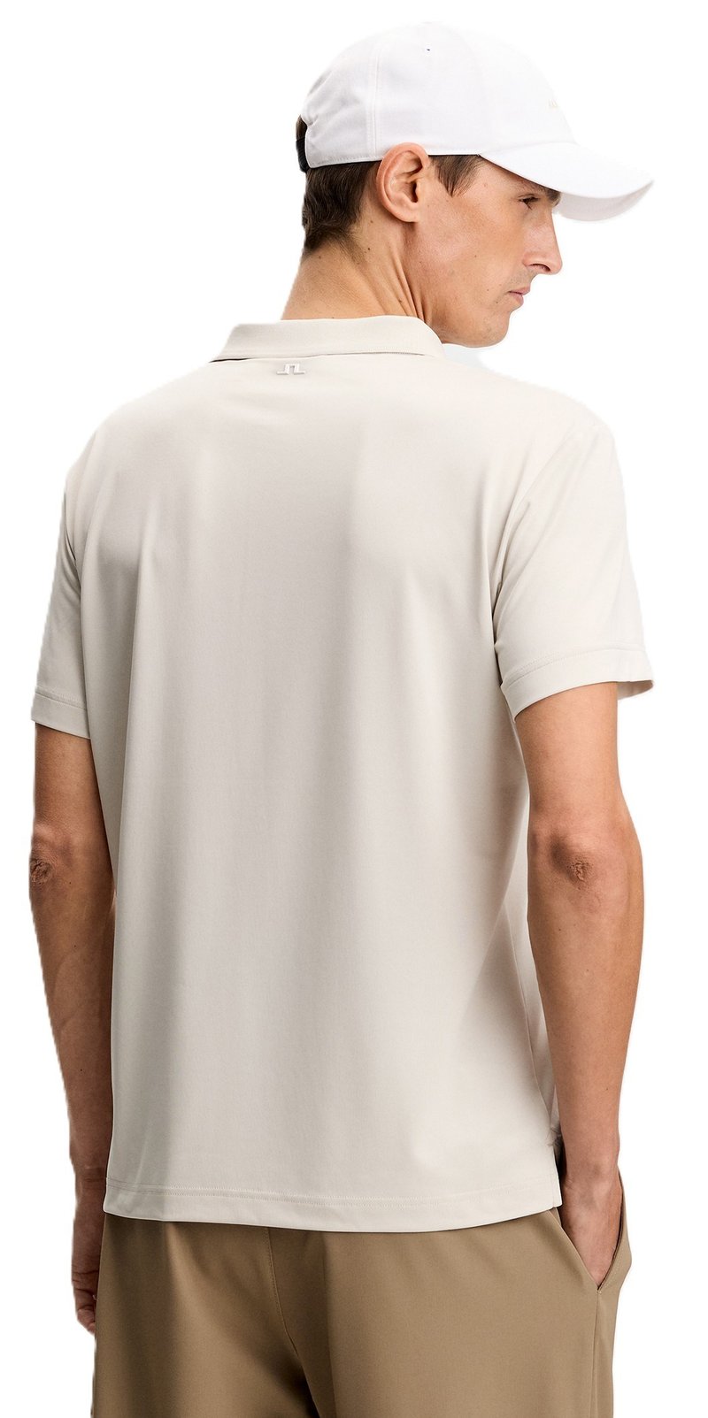 J.Lindeberg Lionel heren polo, moonbeam
