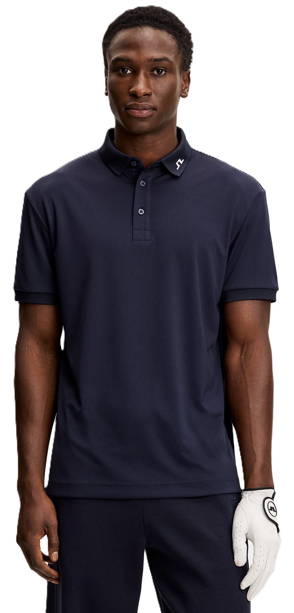 J.Lindeberg KV heren polo, JL Navy