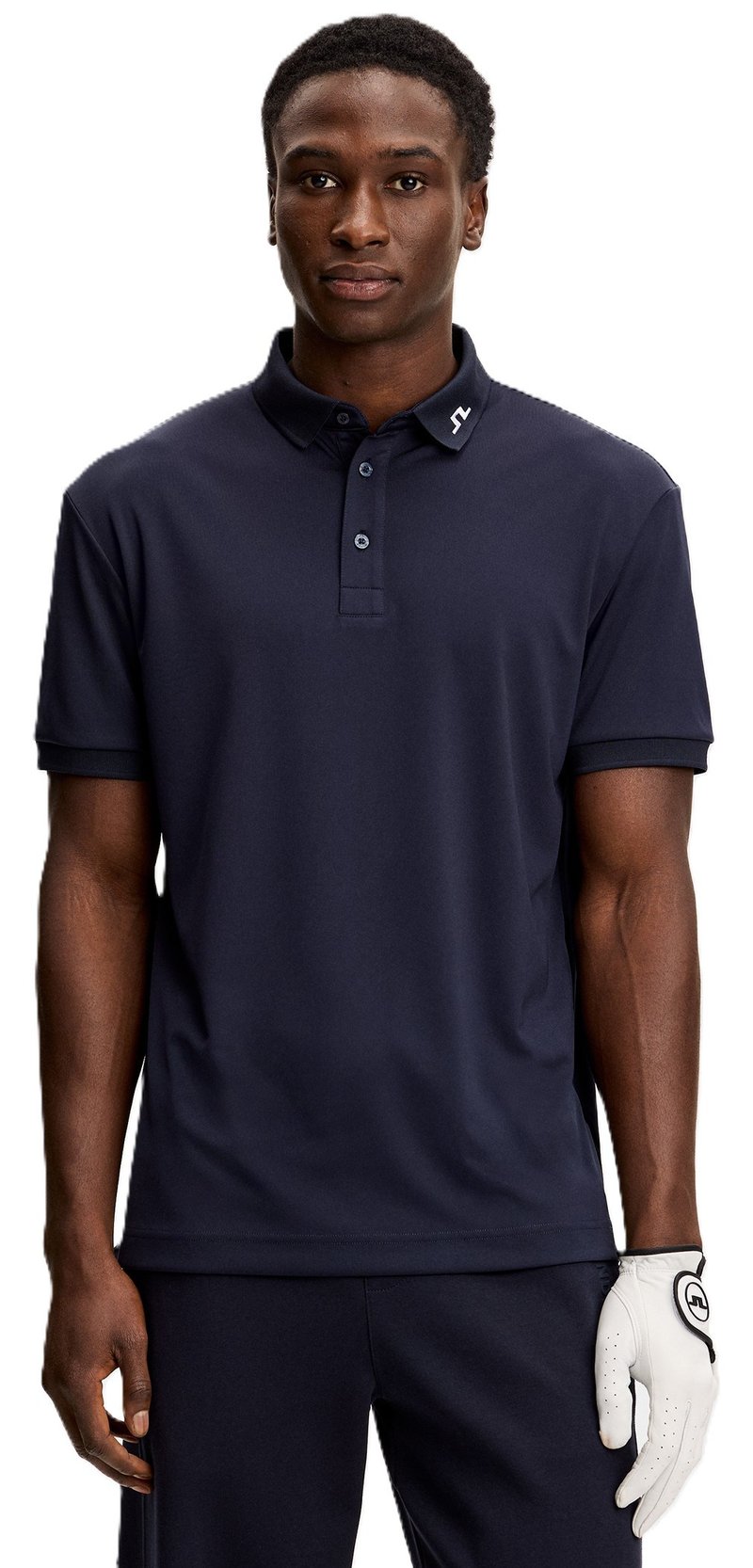 J.Lindeberg KV heren polo, JL Navy