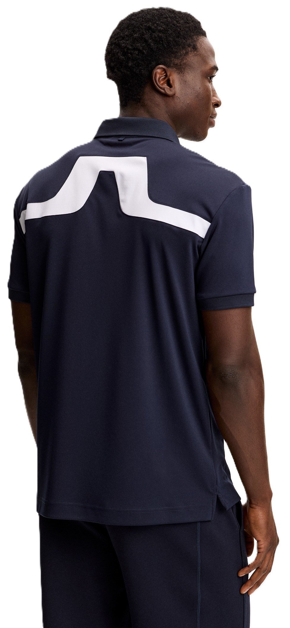 J.Lindeberg KV heren polo, JL Navy