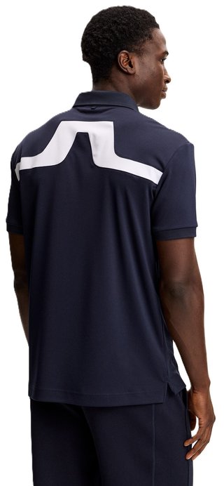 J.Lindeberg KV heren polo, JL Navy