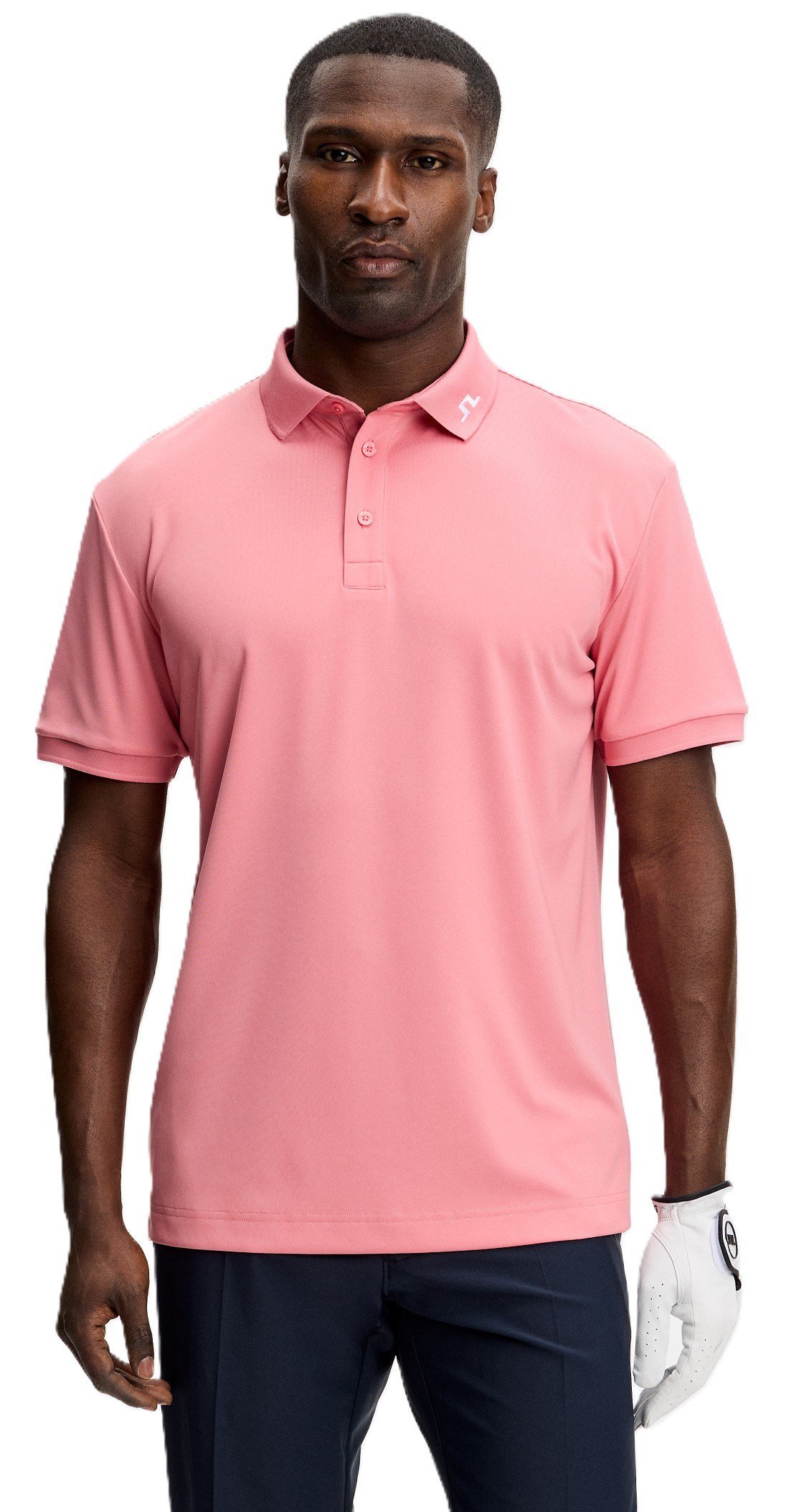 J.Lindeberg KV heren polo, flamingo plume