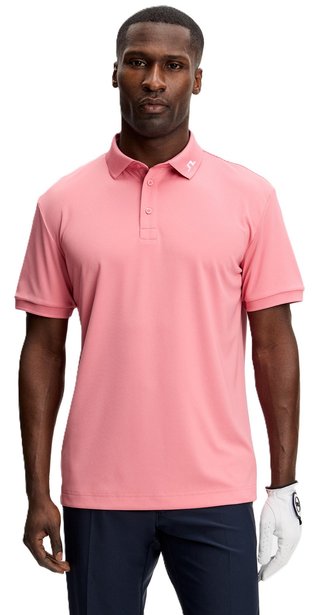 J.Lindeberg KV heren polo, flamingo plume