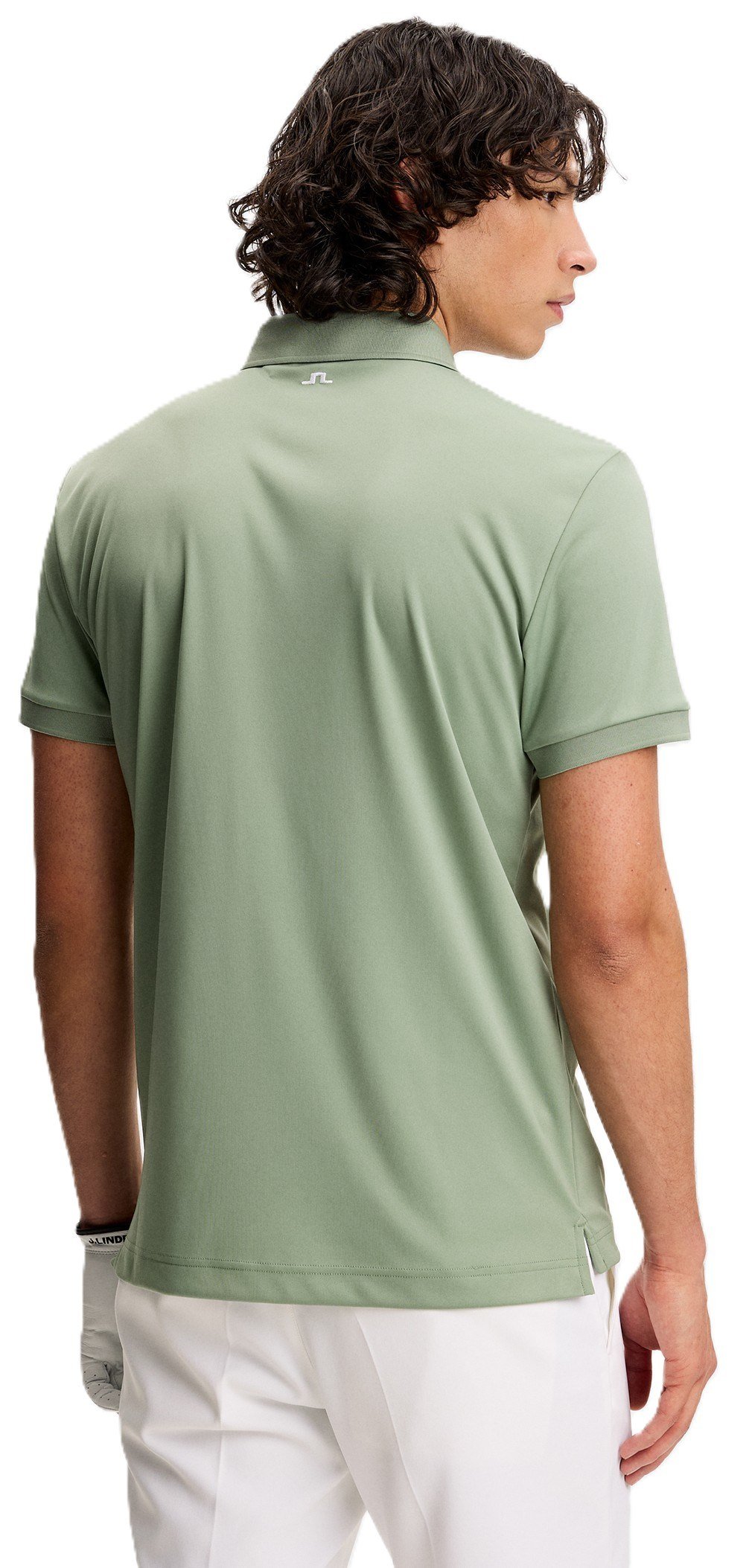 J.Lindeberg Tour Tech Slim Fit heren polo, hedge green