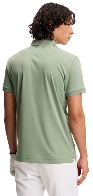 J.Lindeberg Tour Tech Slim Fit heren polo, hedge green