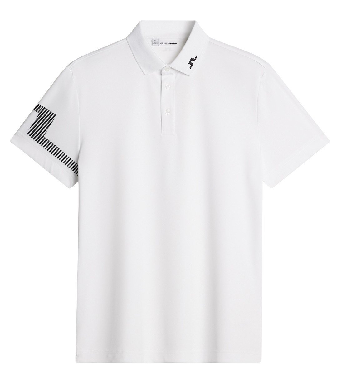 J.Lindeberg Heath heren polo, wit
