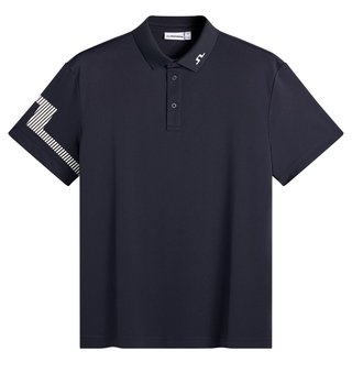 J.Lindeberg Heath heren polo, JL Navy