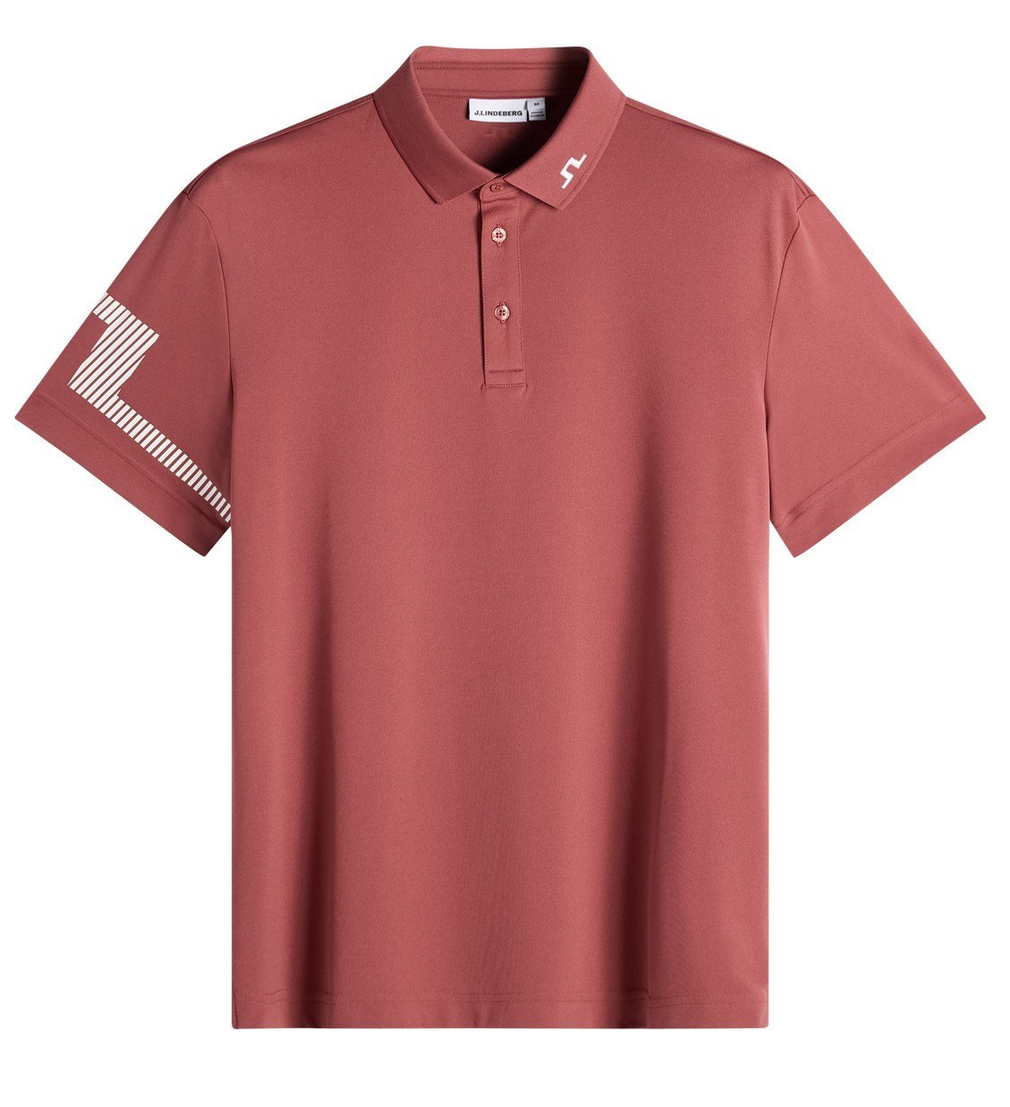 J.Lindeberg Heath heren polo, apple butter
