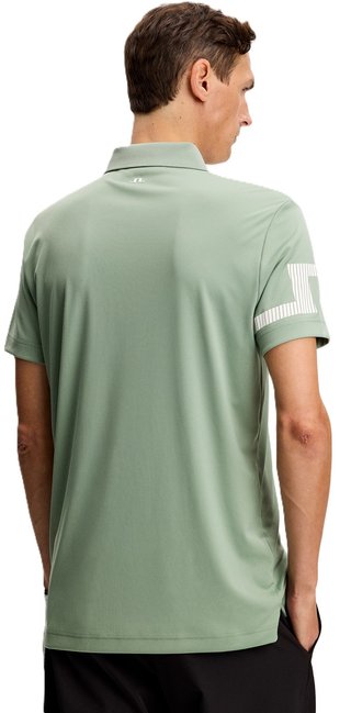 J.Lindeberg Heath heren polo, hedge green