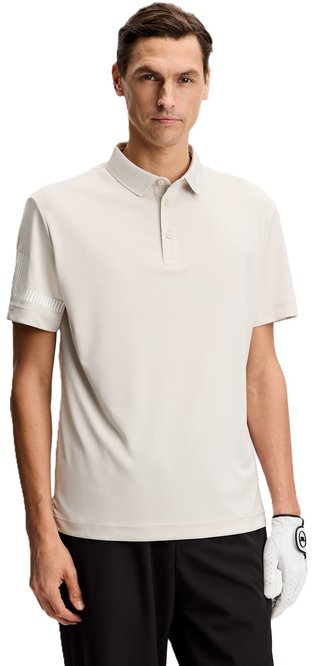 J.Lindeberg Heath heren polo, moonbeam