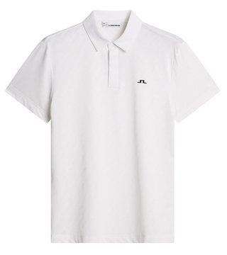 J.Lindeberg Wilhelm heren polo, wit