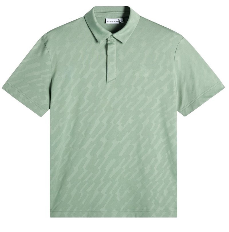 J.Lindeberg Wilhelm heren polo, hedge green