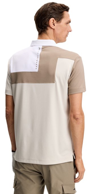 J.Lindeberg Rody heren polo, moonbeam