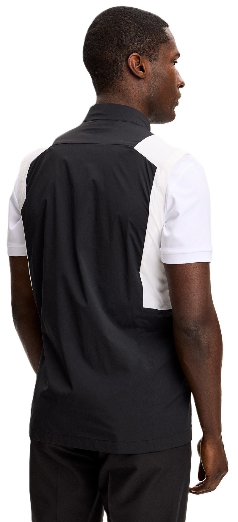 J.Lindeberg Jacs Zip heren vest, zwart