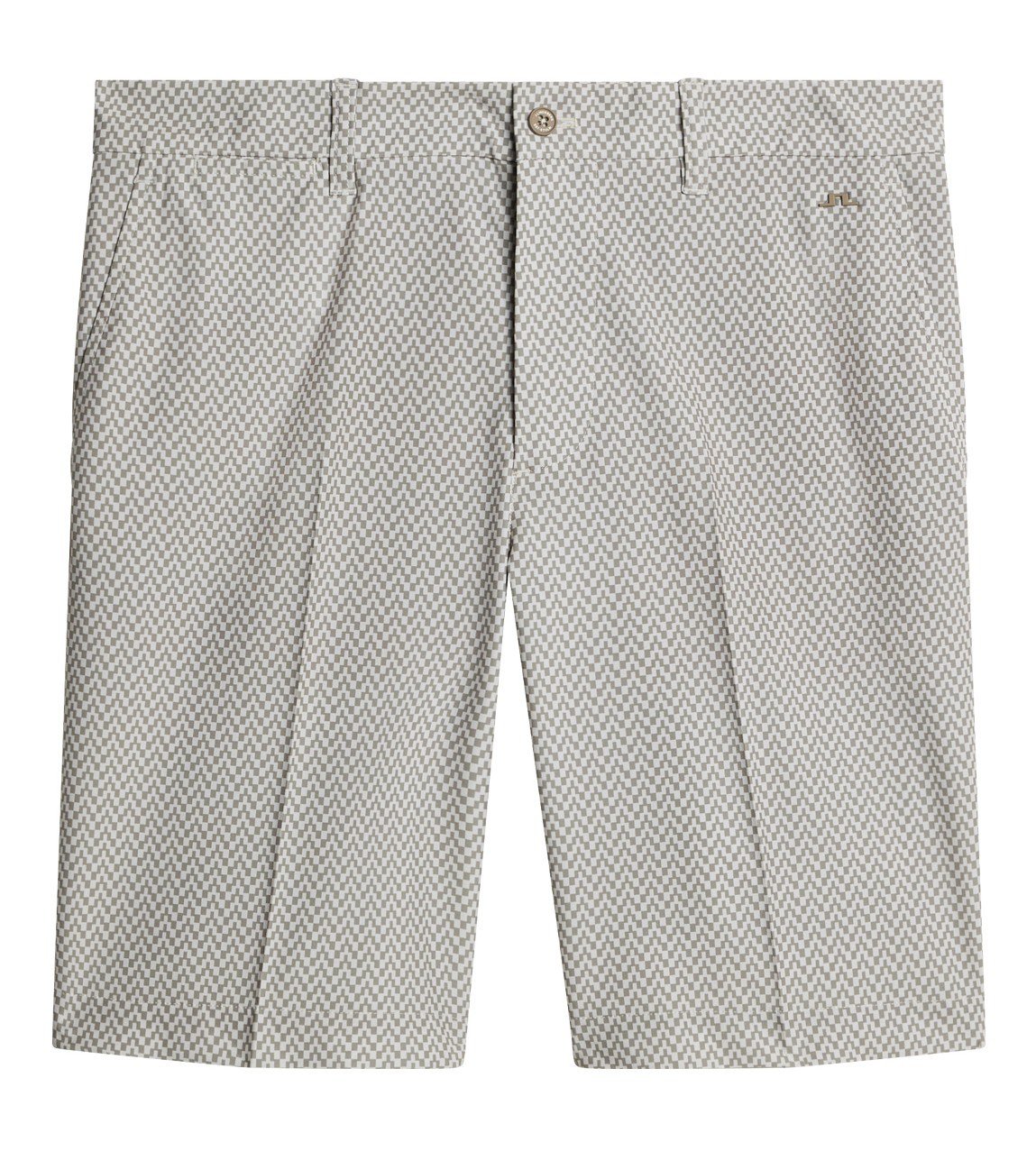 J.Lindeberg Eloy Print heren shorts, bridge stack brindle