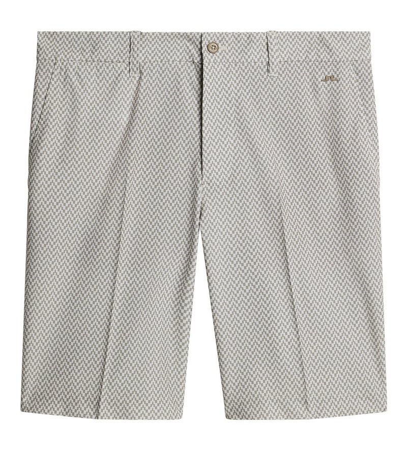 J.Lindeberg Eloy Print heren shorts, bridge stack brindle