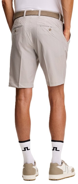 J.Lindeberg Eloy Print heren shorts, bridge stack brindle