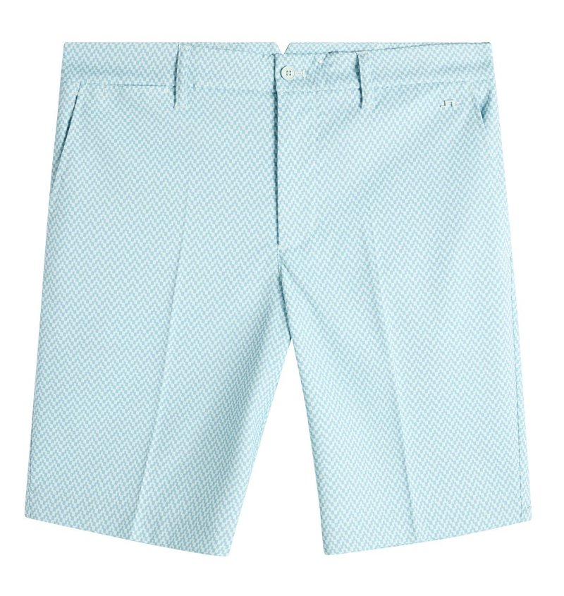 J.Lindeberg Eloy Print heren shorts, bridge stack skylight