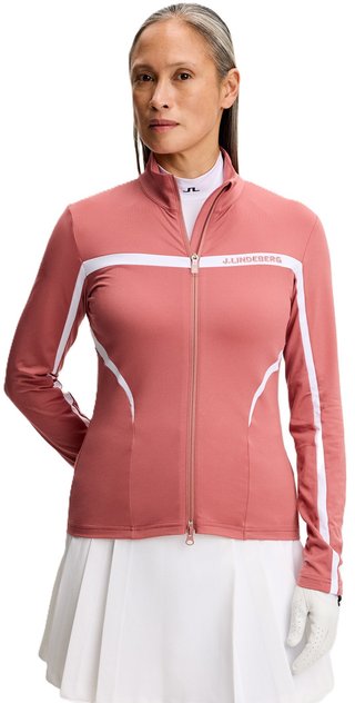 J.Lindeberg Janice Mid Layer dames sweatshirt, withered rose