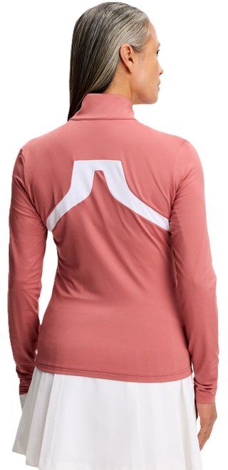 J.Lindeberg Janice Mid Layer dames sweatshirt, withered rose