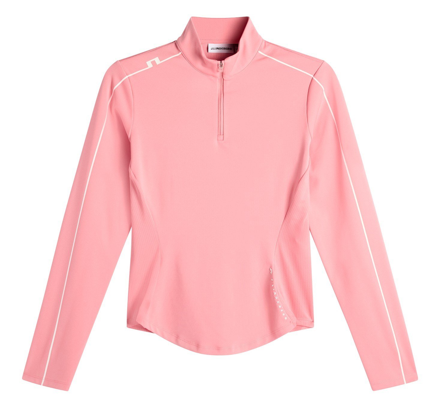 J.Lindeberg Adiola Quarter Zip dames sweatshirt, flamingo plume