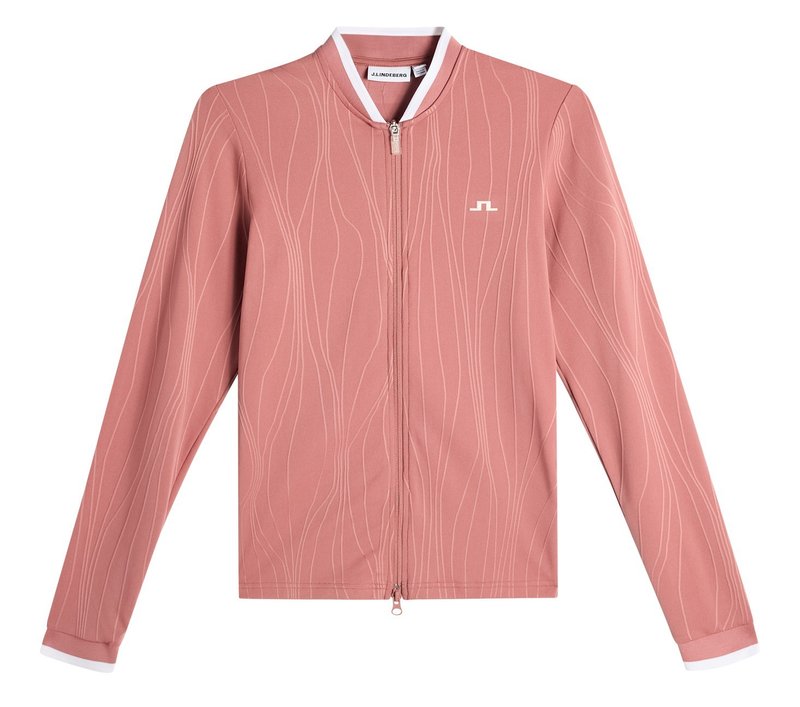 J.Lindeberg Susanna Mid Layer dames sweatshirt, withered rose