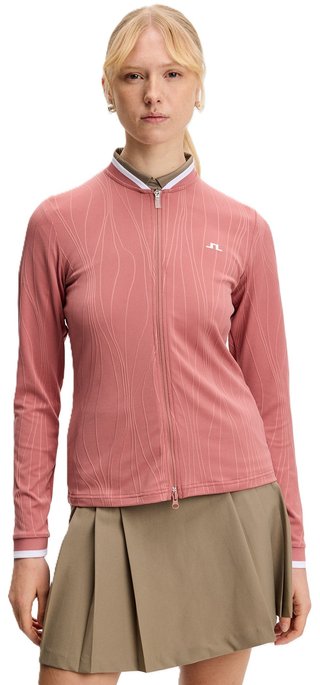 J.Lindeberg Susanna Mid Layer dames sweatshirt, withered rose