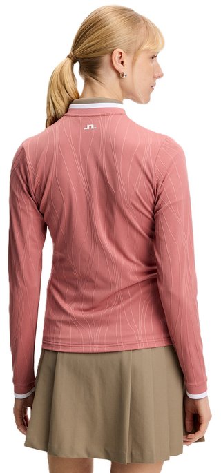 J.Lindeberg Susanna Mid Layer dames sweatshirt, withered rose