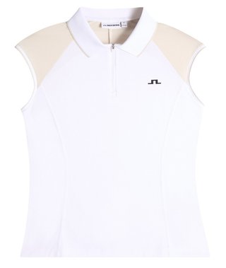 J.Lindeberg Lei dames polo, wit