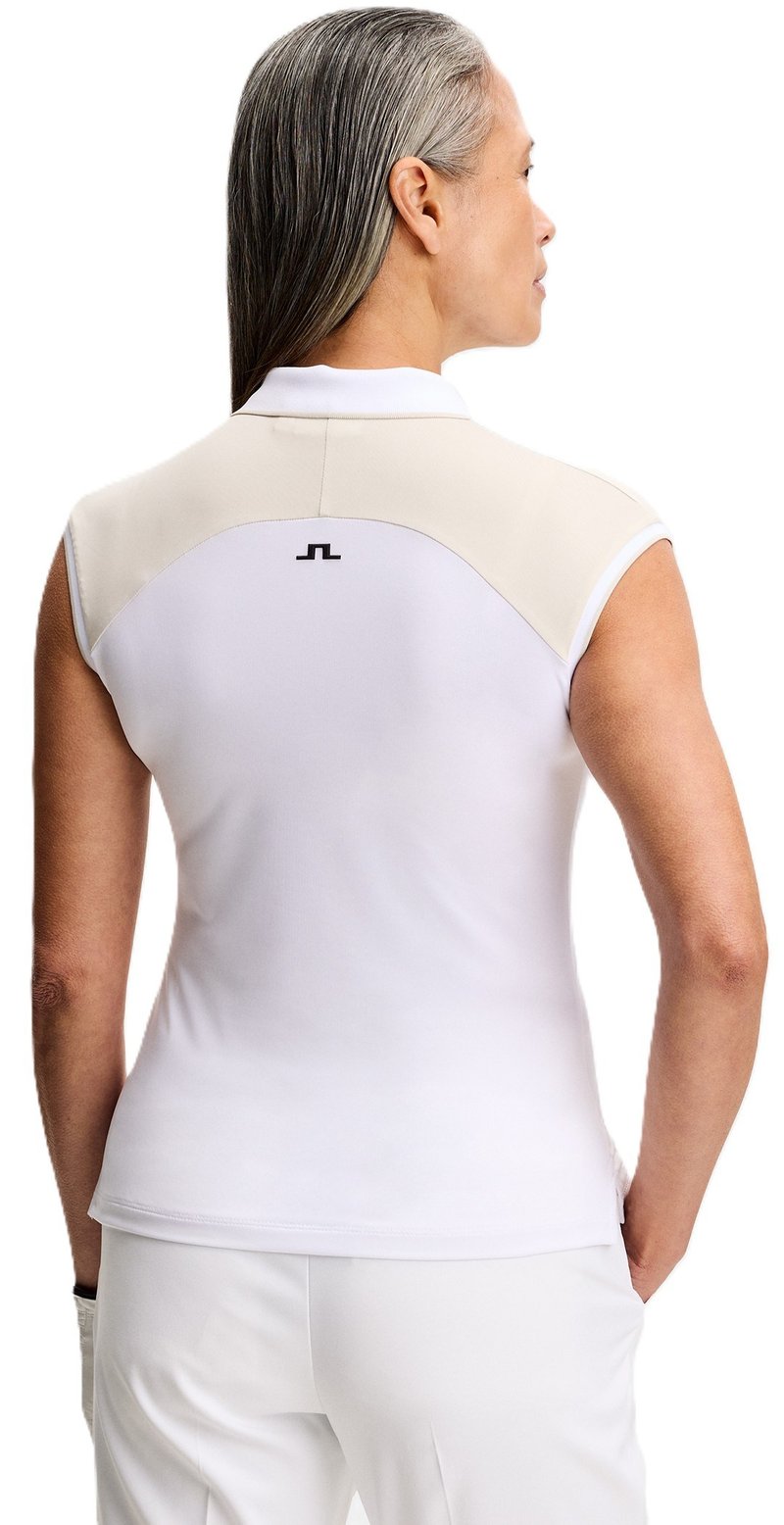 J.Lindeberg Lei dames polo, wit