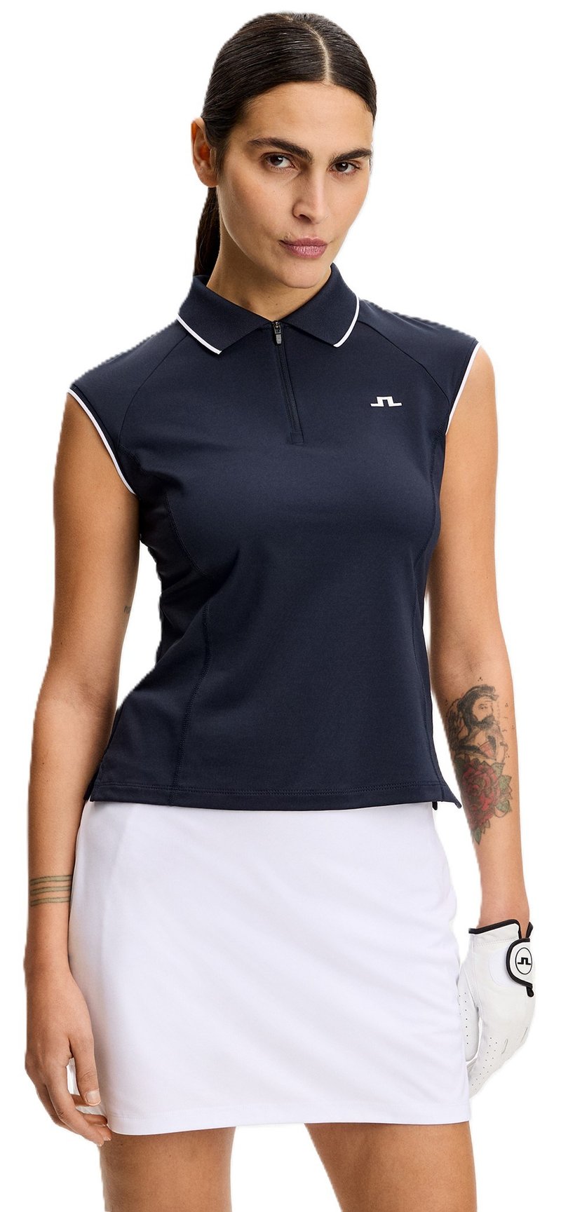 J.Lindeberg Lei dames polo, JL Navy