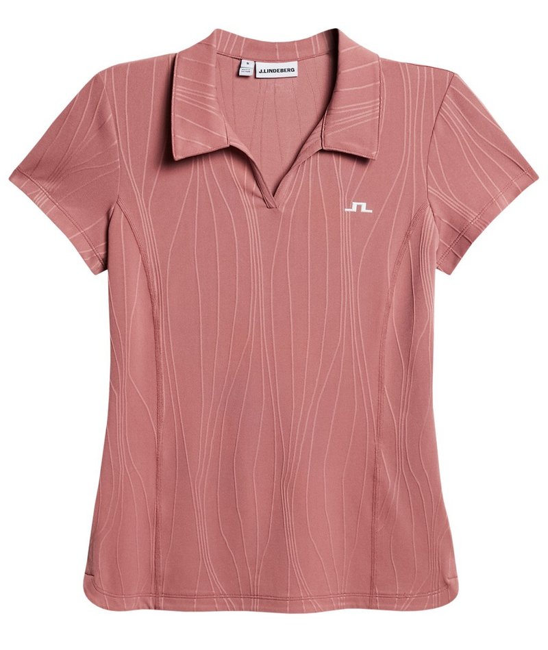 J.Lindeberg Marlie dames polo, withered rose