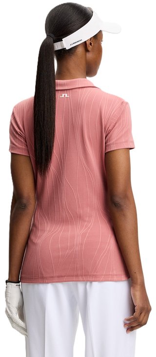 J.Lindeberg Marlie dames polo, withered rose