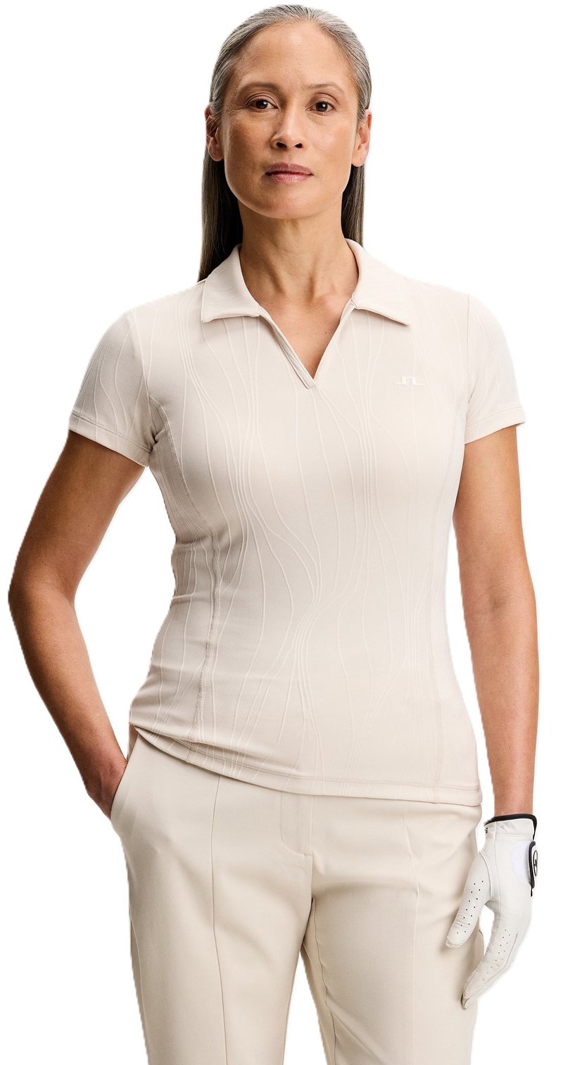 J.Lindeberg Marlie dames polo, moonbeam