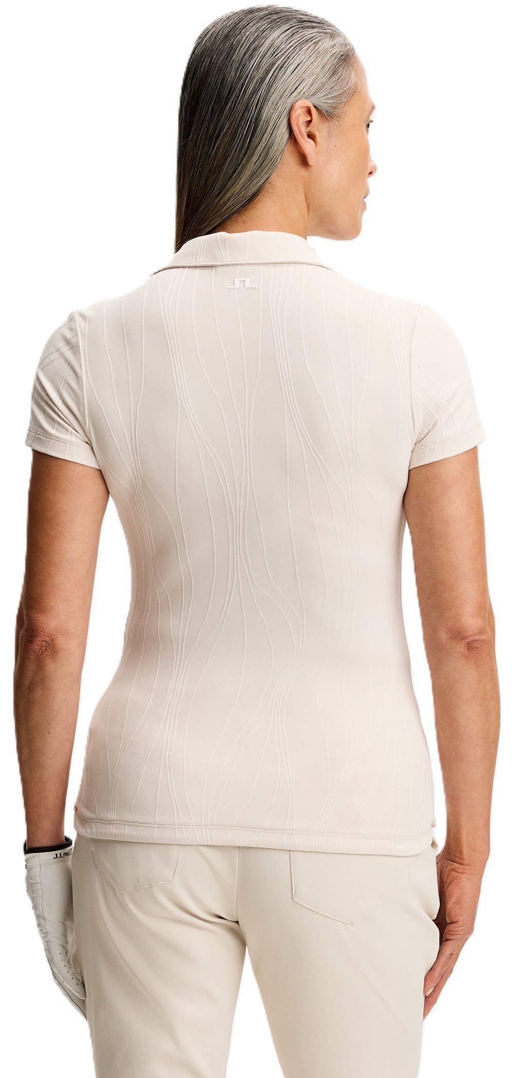 J.Lindeberg Marlie dames polo, moonbeam