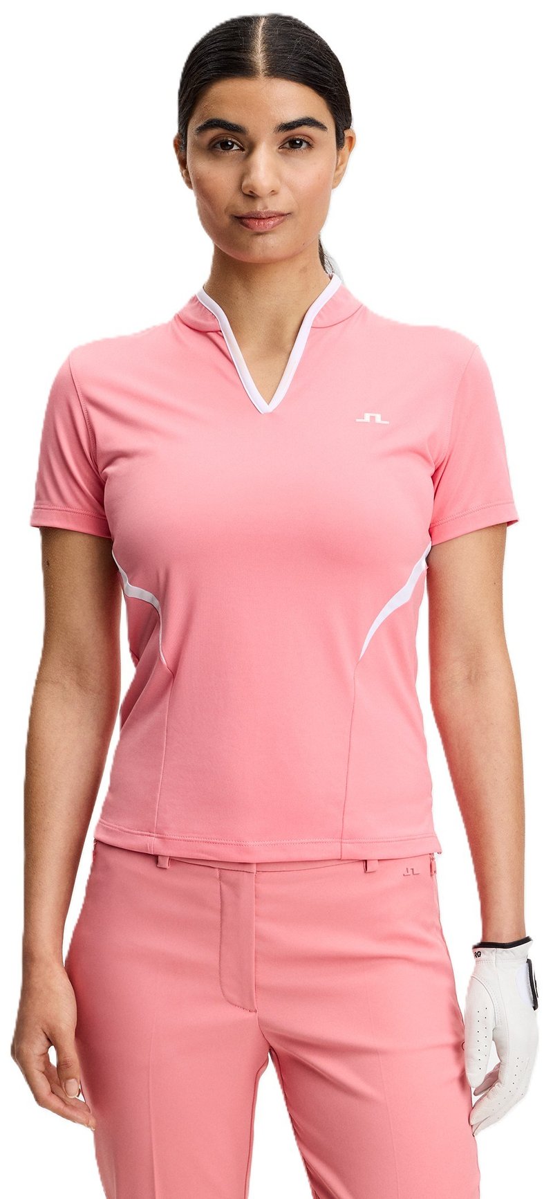 J.Lindeberg Katie dames top, flamingo plume