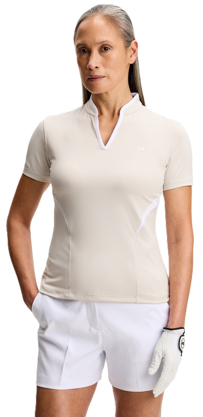 J.Lindeberg Katie dames top, moonbeam